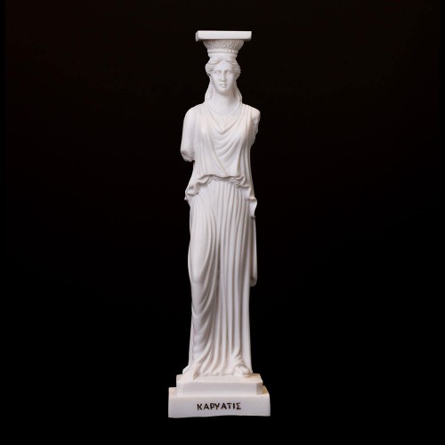KARIATIS GREEK ALABASTER STATUE - AL051N1013-90