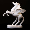 PEGASUS GREEK ALABASTER STATUE - AL051N1107