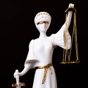 GODDESS ΟF JUSTICE GREEK ALABASTER STATUE AL051N625