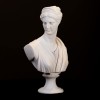 ARTEMIS (DIANA) ALABASTER STATUE BUST - AL051N732