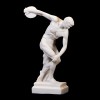 Discobolus of Myron alabaster statue - AL051N803