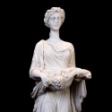 DEMETER GREEK ALABASTER STATUE - AL051N925