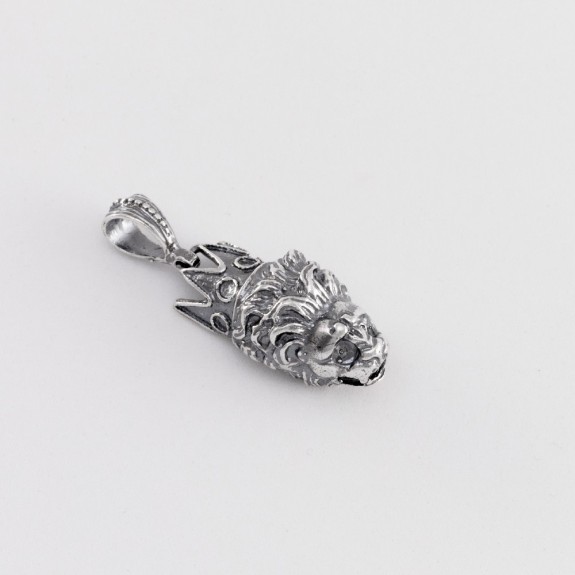 Lion silver pendant - ME050ME208.12.8.GR