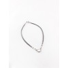Ancient Greek silver Necklace with mother of pearl  - ΚΟ025ΚΟ003.31.7.GR