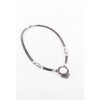 Ancient Greek mother pearl silver necklace - ΚΟ025ΚΟ007.45.3.GR