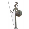 Bronze Statue of Athena with shield and spear BR052COD401