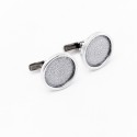 Phaistos Disk coin silver cufflinks - MK050MK18.15.2.GR 