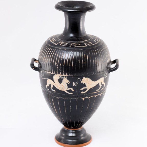 HANDMADE CERAMIC RED FIGURE HYDRIA CL058COD203