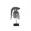 Helmet with snake on marble base -  SM052BR00026
