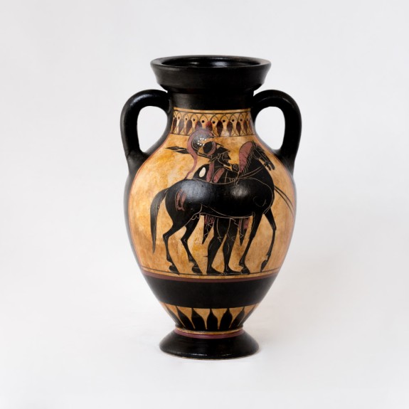 BLACK FIGURE CLASSIC AMPHORA CLV05800PH62