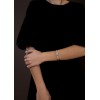 Βραχιόλι Μαίανδρος χειροπέδα Ασήμι 925 - ΧΕ050ΧΕ6.16.1GR
