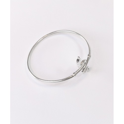 Snake Sterling Silver 925 handmade bendable - BP050ΧΕ105.5.6GR