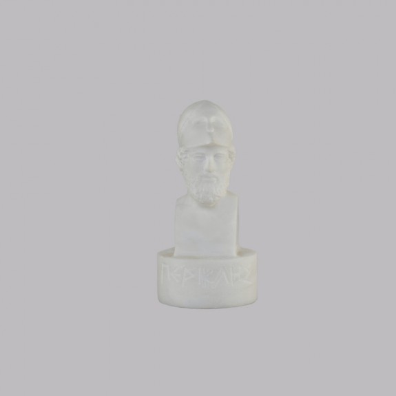 MARBLE BUST OF PERICLES 15x7x7cm - SM0068SM044