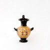 Three-handles geometric handmade ceramic Hydria - GV058COD119