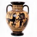 BLACK FIGURE CERAMIC AMPHORA CLV05800PH23