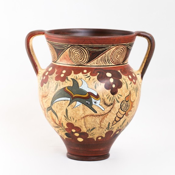 Minoan pottery  ceramic amphora of Phaistos - SZ PH81-82 MYC065COD104/15